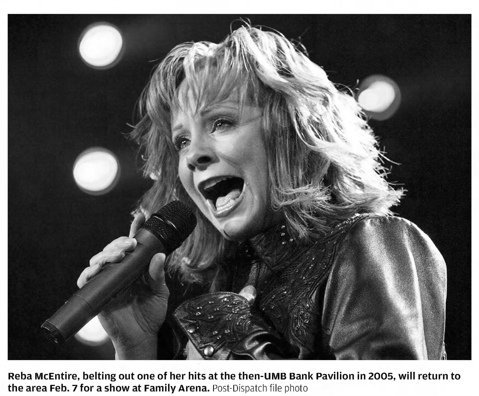 Reba McEntire at UMB Bank Pavilion